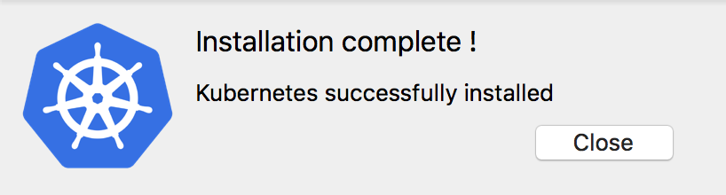 Installation complete